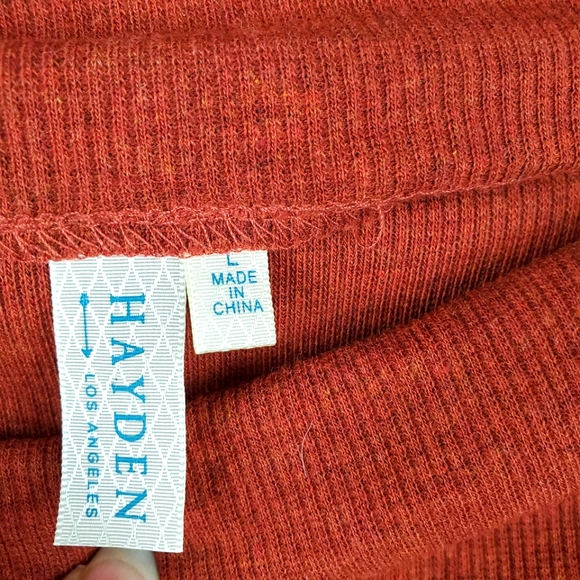 Hayden Burnt Orange Top - Picture 3 of 4
